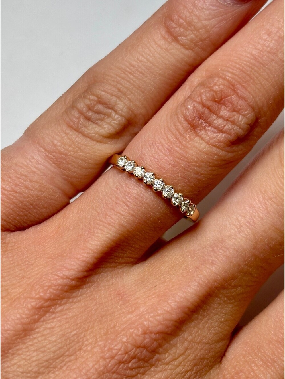 14k Yellow Gold Diamond Ring